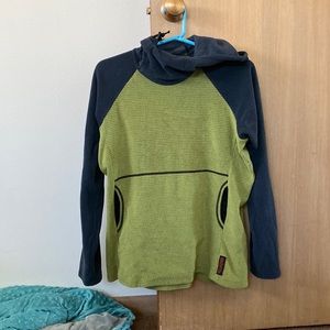 Melanzana micro grid hoodie